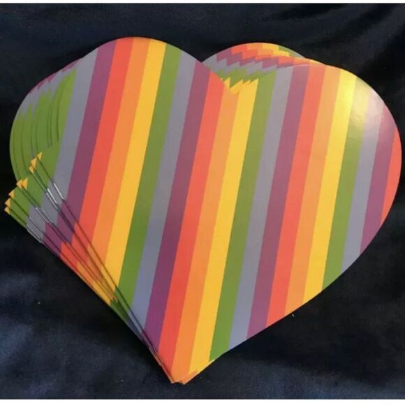 Heart Shaped Notebook/Notepad - 8 Count - 8 Sheet/16 Pages Each - Drawing  Paper - Picture 3 of 3